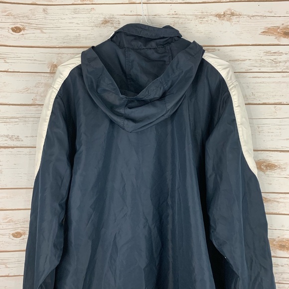 Adidas Hooded Jacket Black Zip Front Sz XL - Picture 9 of 9